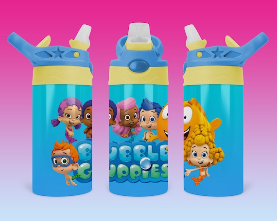 Bubble Guppies 12oz Kids Sippy Tumbler PNG Design