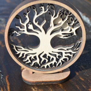 Decorative stand for the interior. 3mm, 1/8inch,3.6mm, 4mm,4.5mm, 5mm,6mm,1/4inch. Laser cut files SVG, PDF, CDR,Ai Digital product.