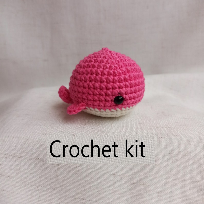 Amigurumi Crochet Kit Crochet Whale Small Gifts Etsy