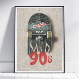 Mid90&#39;s Movie Poster Wall Print - Large Digital Download Art
