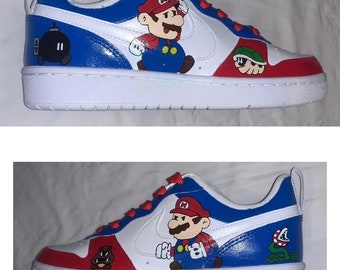 Nike Courts Mario Custom