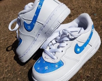 Nike Air Force 1 'Frozen' Custom shoes