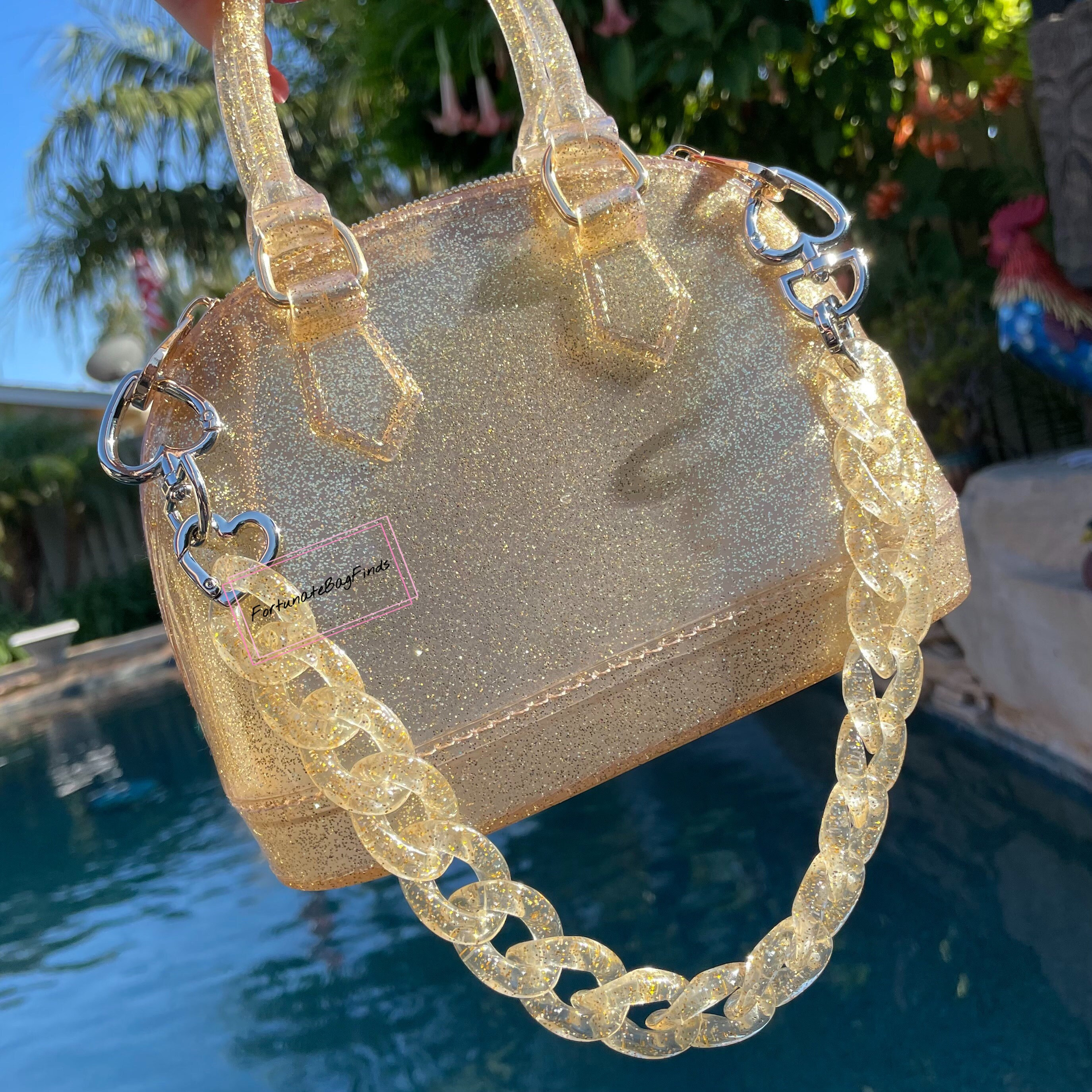 Gold Chain Handbag 