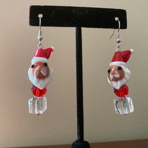 Santa Earrings