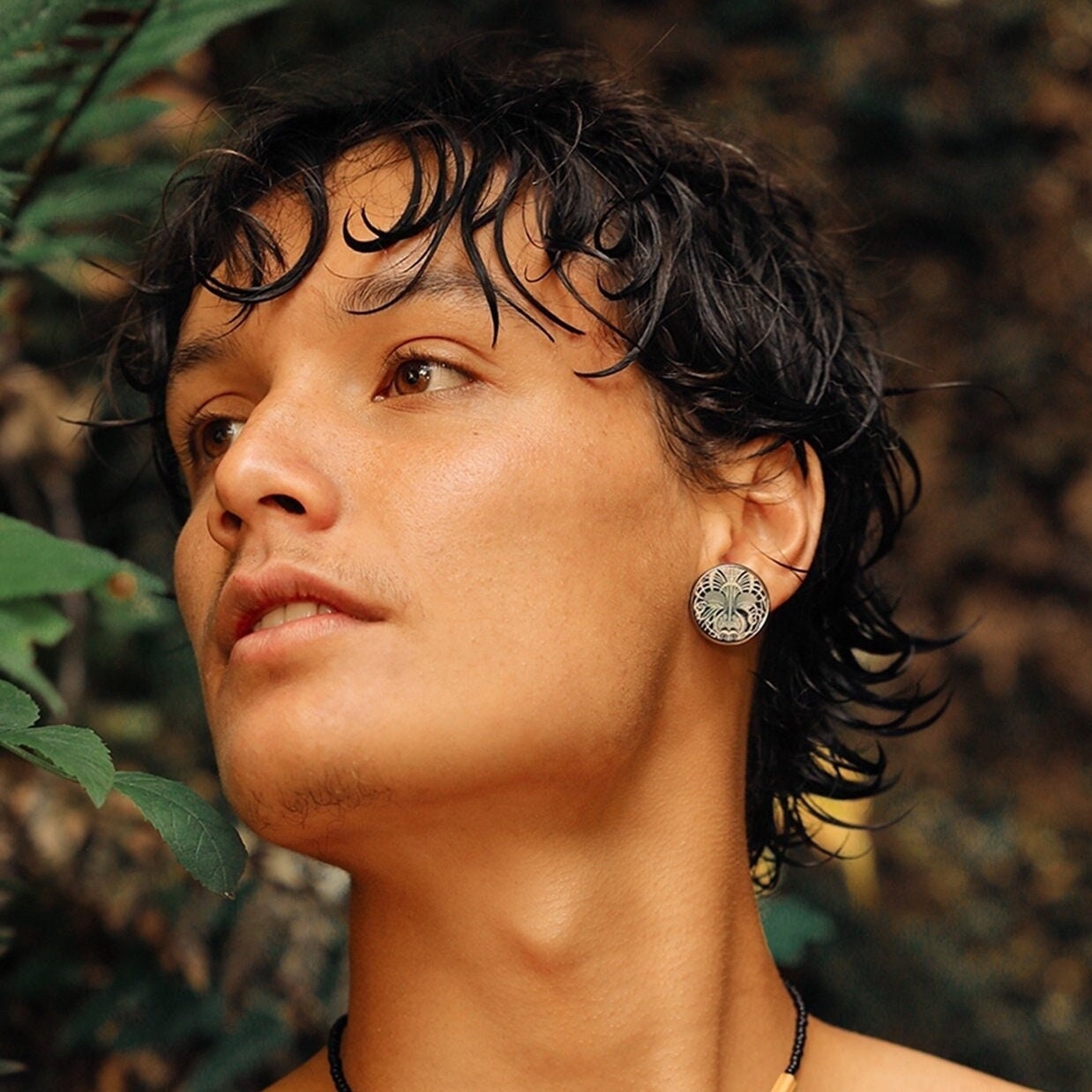 マウイマリ E studs opalized wood mauimari Earrings – Mauimari