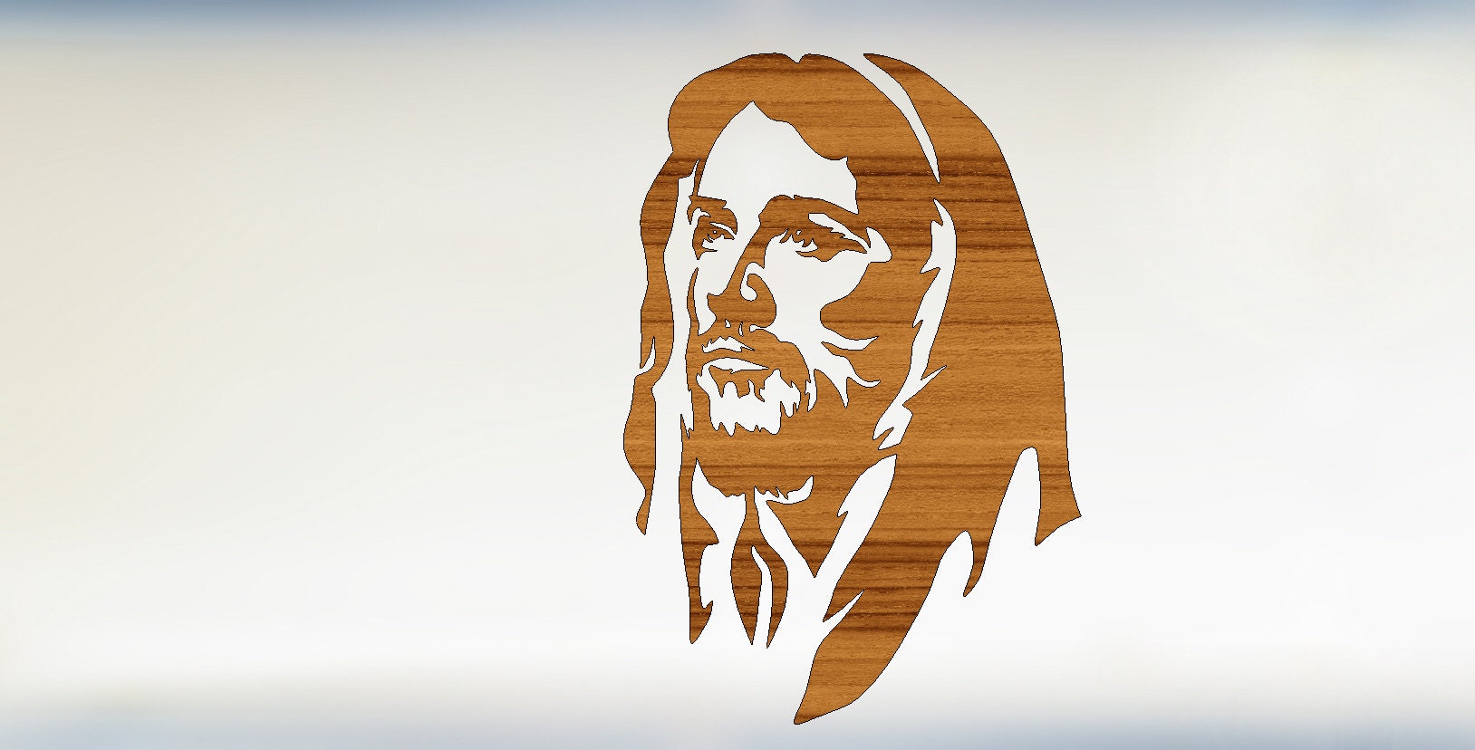 Jesus Dxf Svg Png Files Jesus Christ Wall Decor - Etsy
