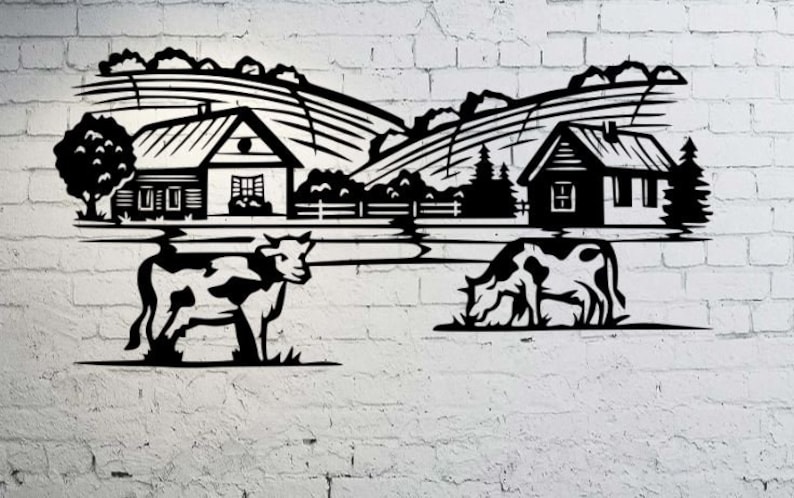 Pegatinas De Puertas 3D 90X200Cm Mural De Puerta Vaca Animal De Dibujos Animados Vinilo Impermeable Autoadhesivo Pvc Arte Calcomanía Adhesivo Puerta Dormitorio Baño Cocina Hogar Decoración