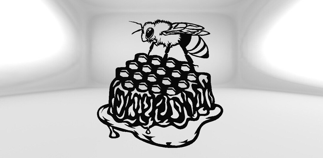 Bienenwabe svg Dxf Png Dateien Laser geschnitten - Etsy.de