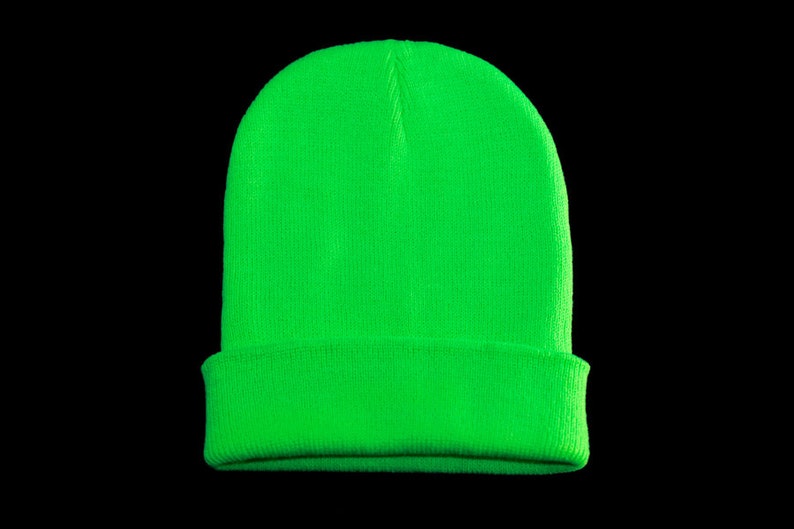 Neon Quality Beanie Skull Cap | Etsy