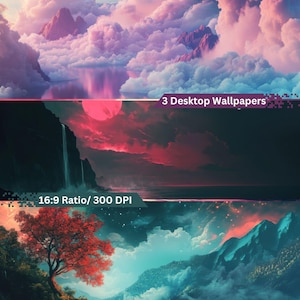 Aesthetic Desktop Wallpaper | Modern Digital Background | Trendy Laptop ...