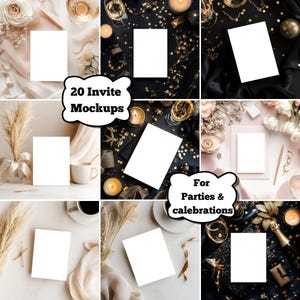 Sjabloonsjabloon verjaardagsuitnodiging 20 dames | Vrouwelijke kaartweergave voor canva en Photoshop | Bewerkbaar digitaal bestand | Direct downloaden