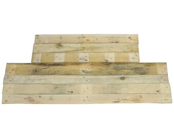 5 Reclaimed Pallet Wood Boards Rustic Planks Timber Slats DIY Cladding Projects