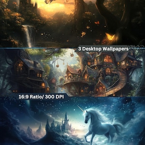 Fantasy Desktop Wallpaper | Aesthetic Digital Background | Mystical PC & Laptop Wallpaper | High-Resolution Fantasy Screen Theme Download