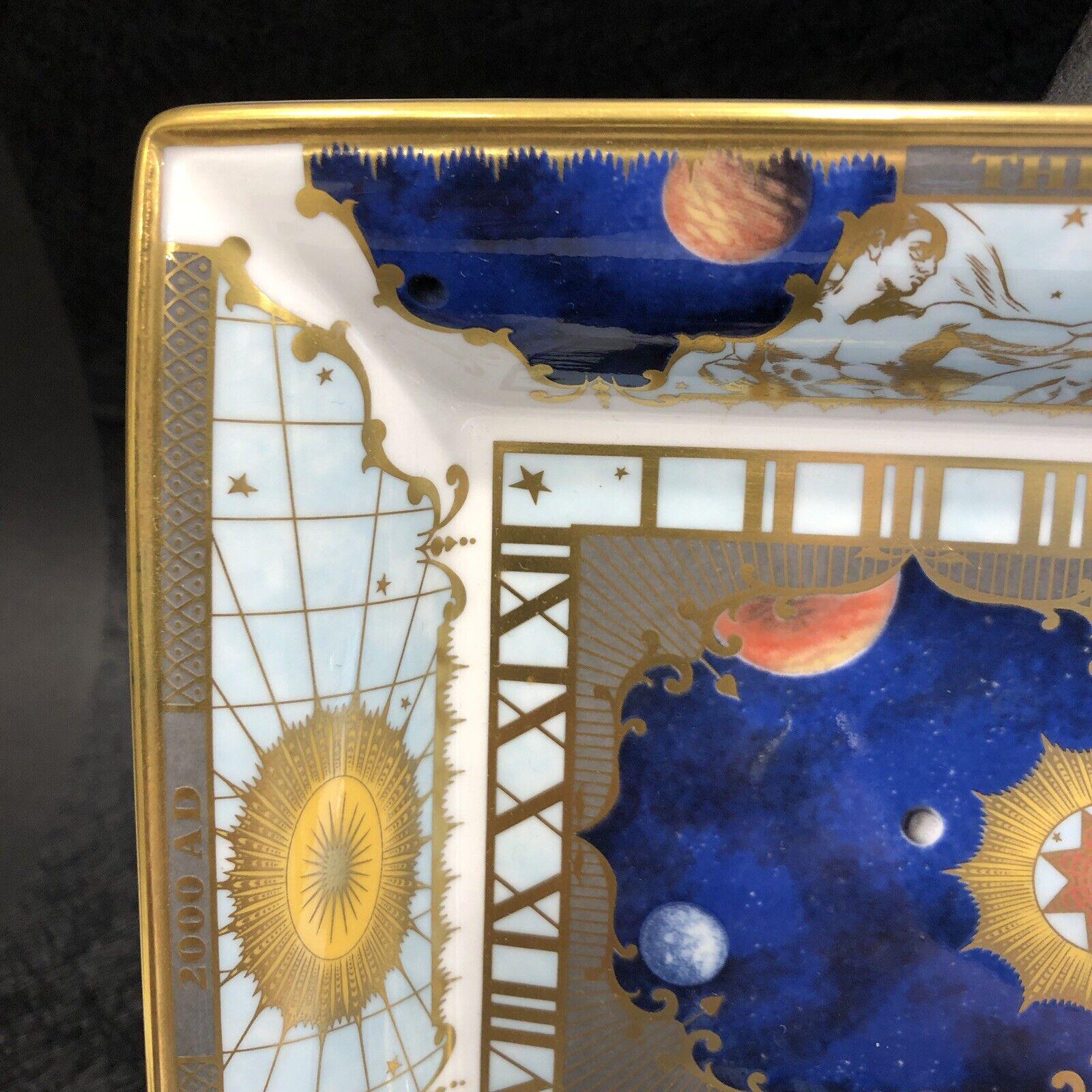Royal Worcester to Celebrate the Millennium 2000 AD Rectangle Tray 