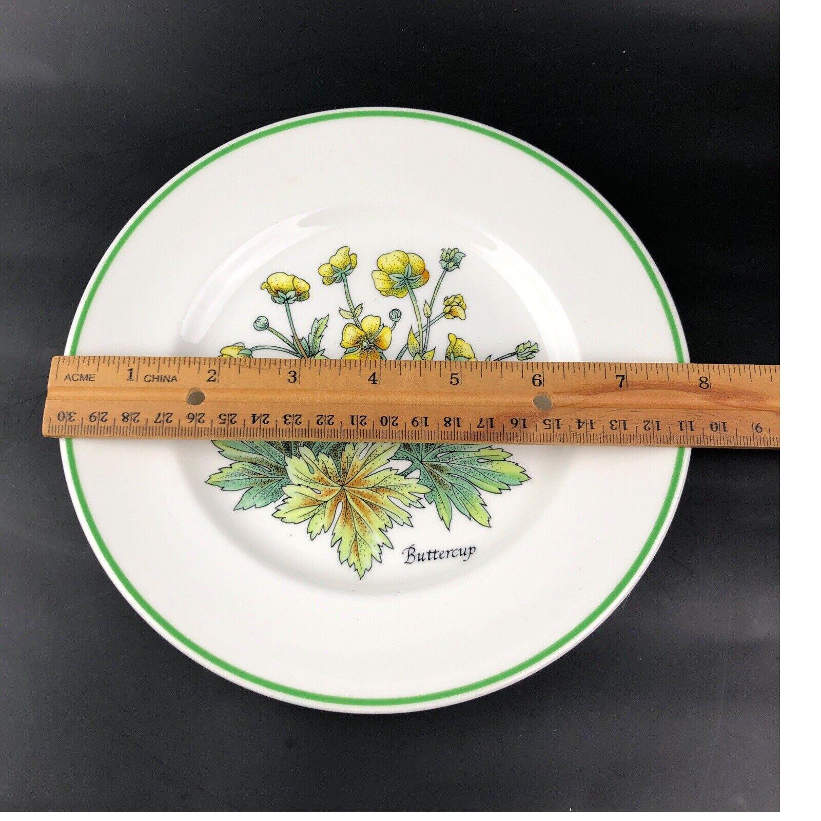 Tiffany & Co Wild Flowers by Johnson Brothers Salad Side Plates