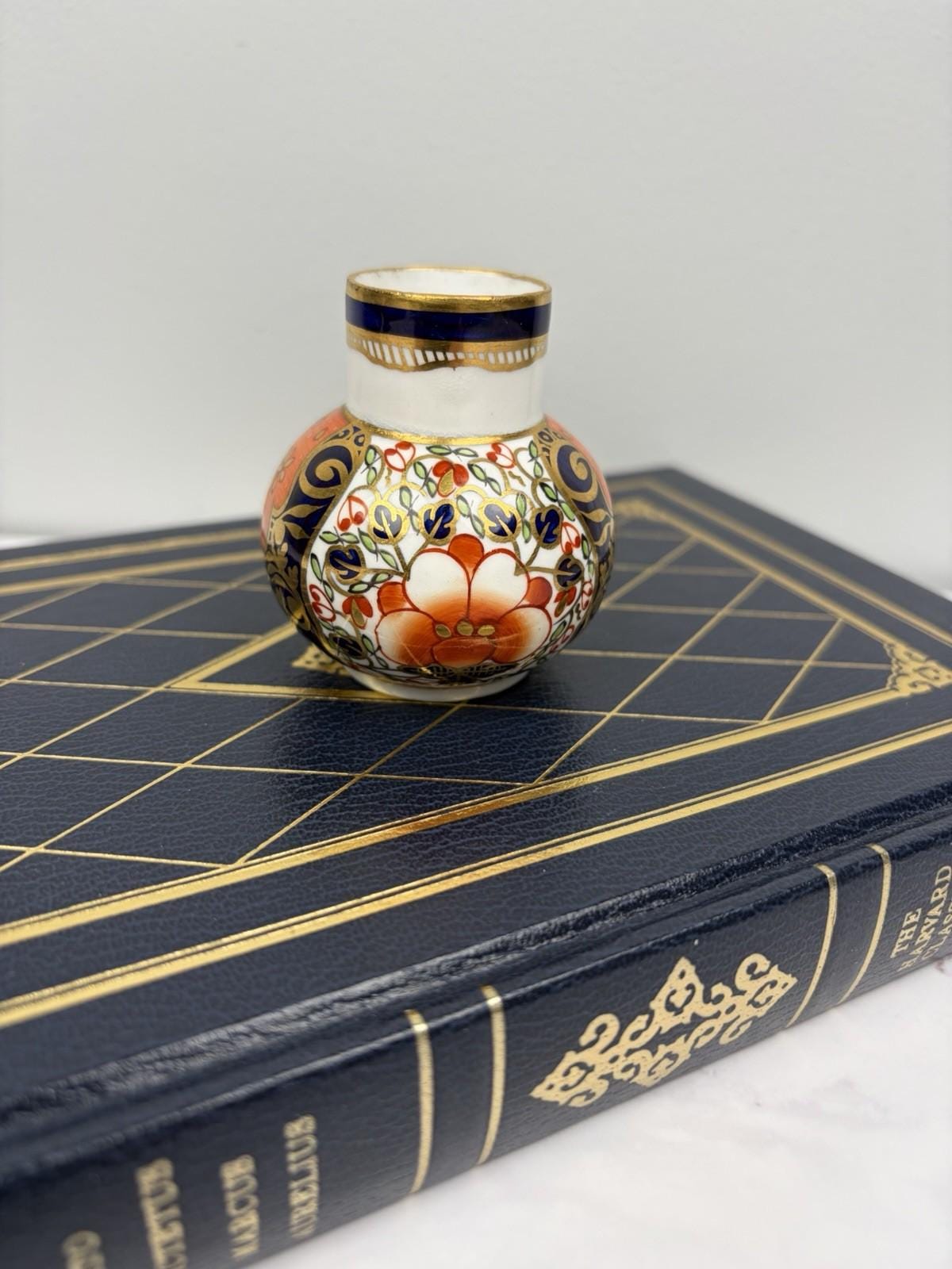 Antique Royal Crown Derby Vase - Etsy