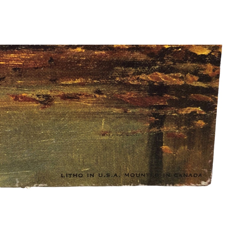 Autumn Bronze by Robert Wood Fine Art Prints by Gellman Lithograph 11 X