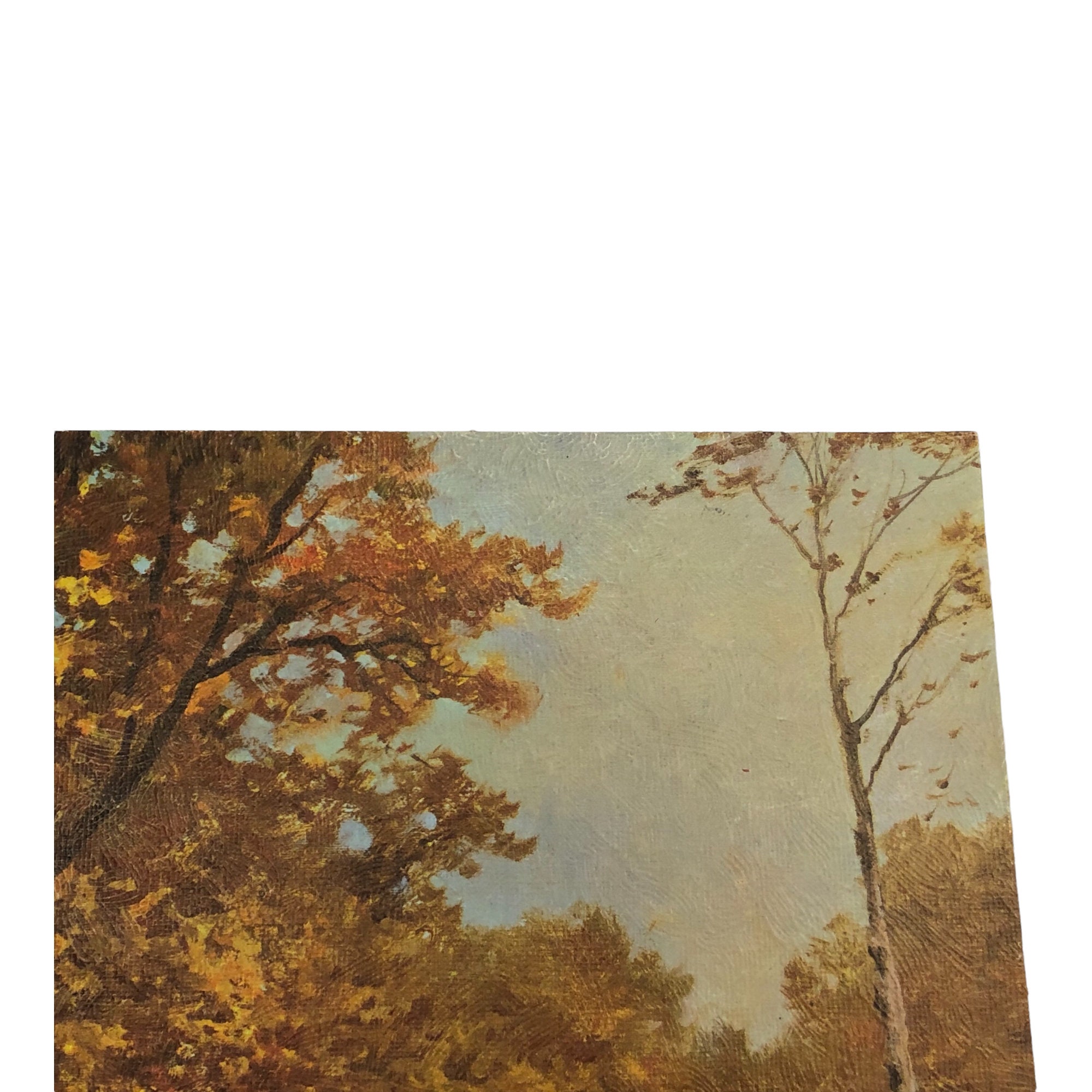 Autumn Bronze by Robert Wood Fine Art Prints by Gellman Lithograph 11 X