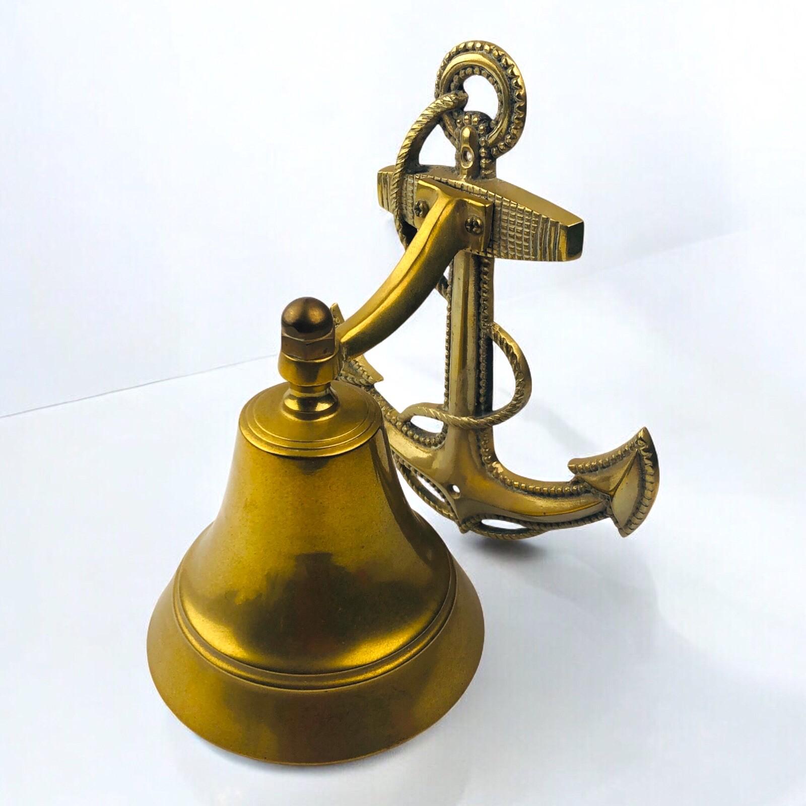 ヴィンテージ真鍮製船の錨型壁掛けベル 航海装飾 - Etsy 日本