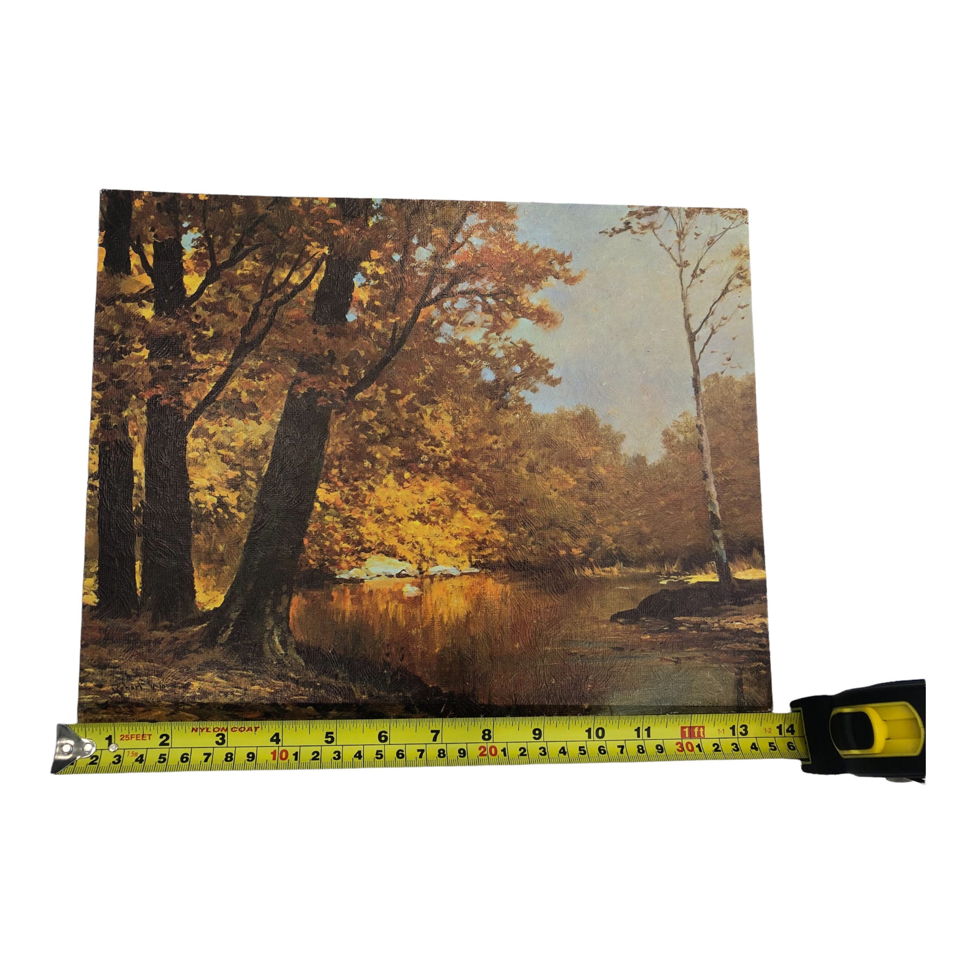 Autumn Bronze by Robert Wood Fine Art Prints by Gellman Lithograph 11 X