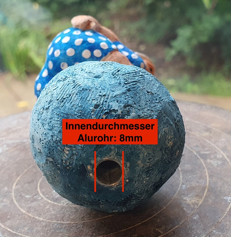 Kurz vor dem Sprung kleine Betonskulptur mehrere Farbvarianten Bild 10