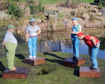 Giocare a bocce - pétanque
