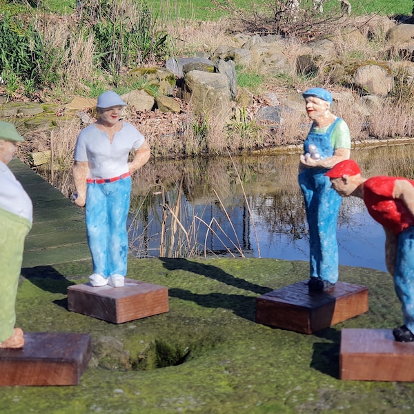 Boule spielen - pétanque