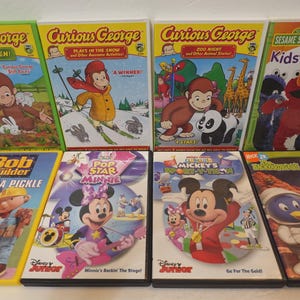 Elementary School Aged Children&#39;s TV Shows (DVD) PBS, Nick Jr, Disney Junior