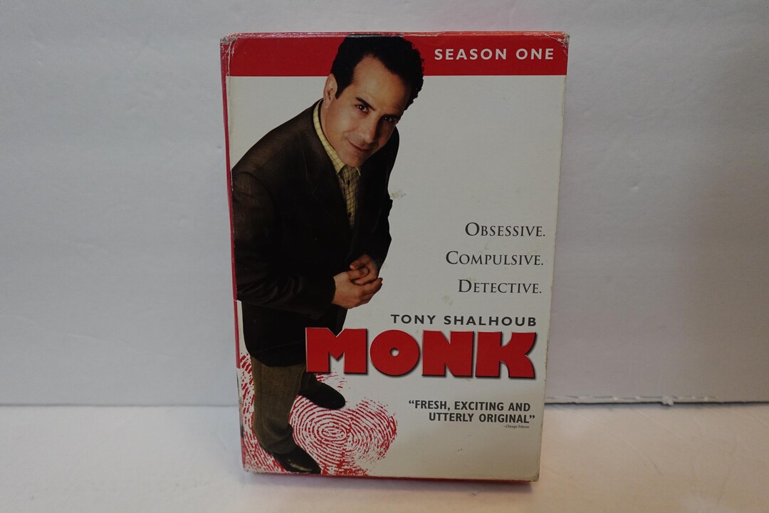 Monk Dvd Collection Monk Season 1 DVD Box Set - Etsy