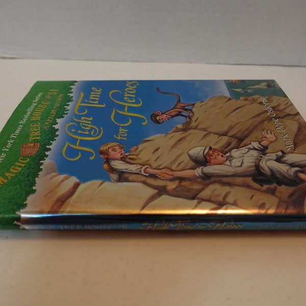 Magic Tree House #51: High Time for Heroes- A Merlin Mission hardcover children's book