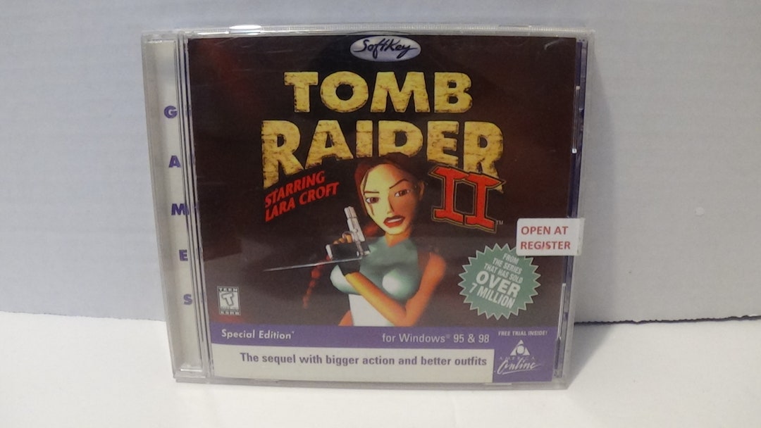 Tomb Raider II 1998 Jewelcase PC Game lara Croft Etsy