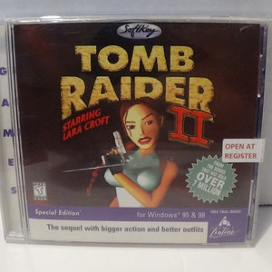 Tomb Raider II (1998 jewelcase PC game) (Lara Croft)