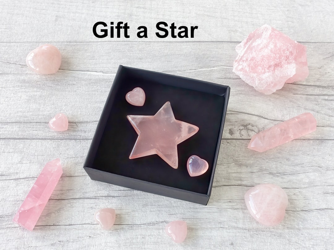 Star For Rituals Rose Quartz Star, Large Pink Star Carving, Chakra, Reiki, Healing ...