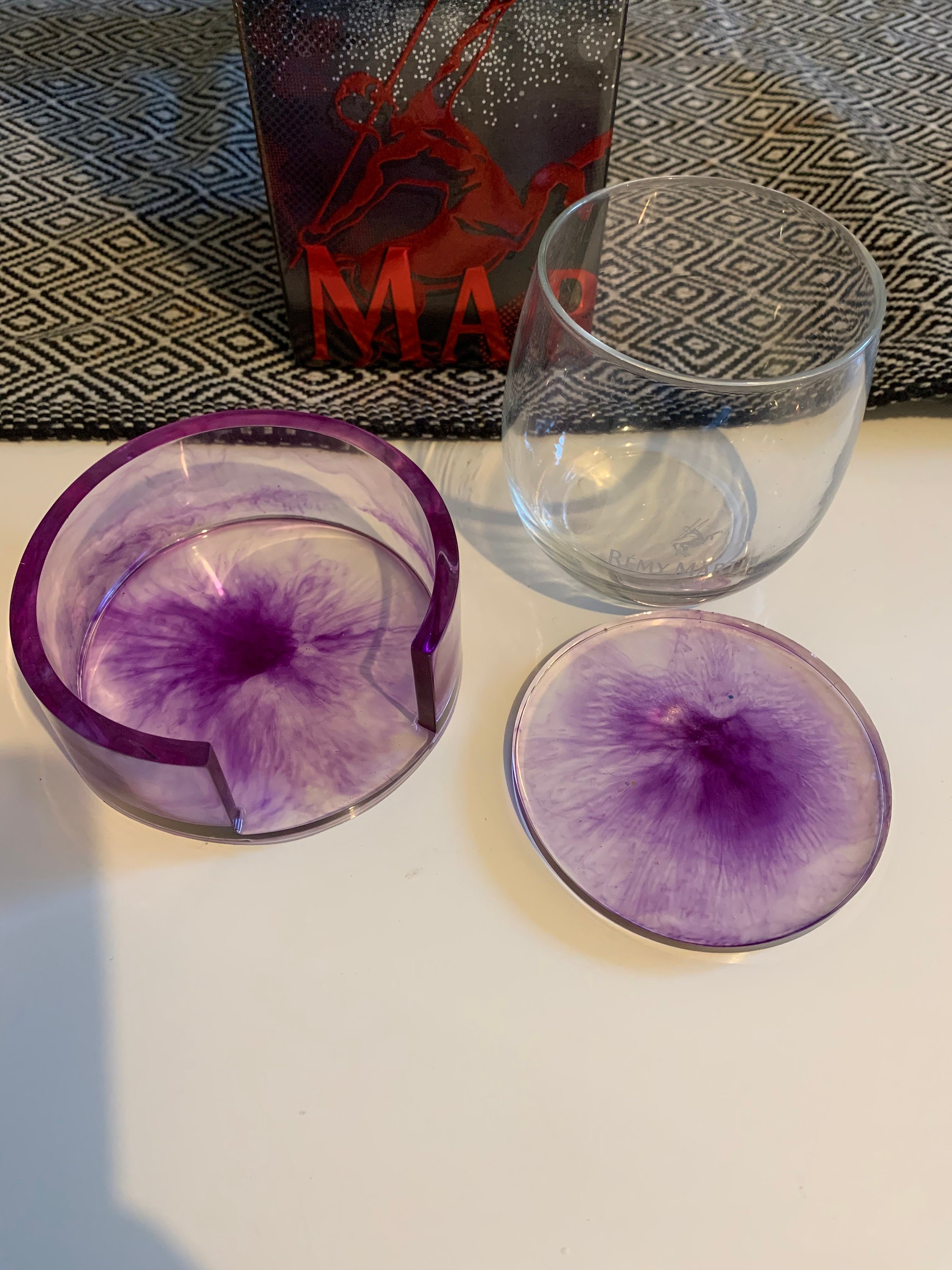 Dessous de Verre et Porte Dessous Verre