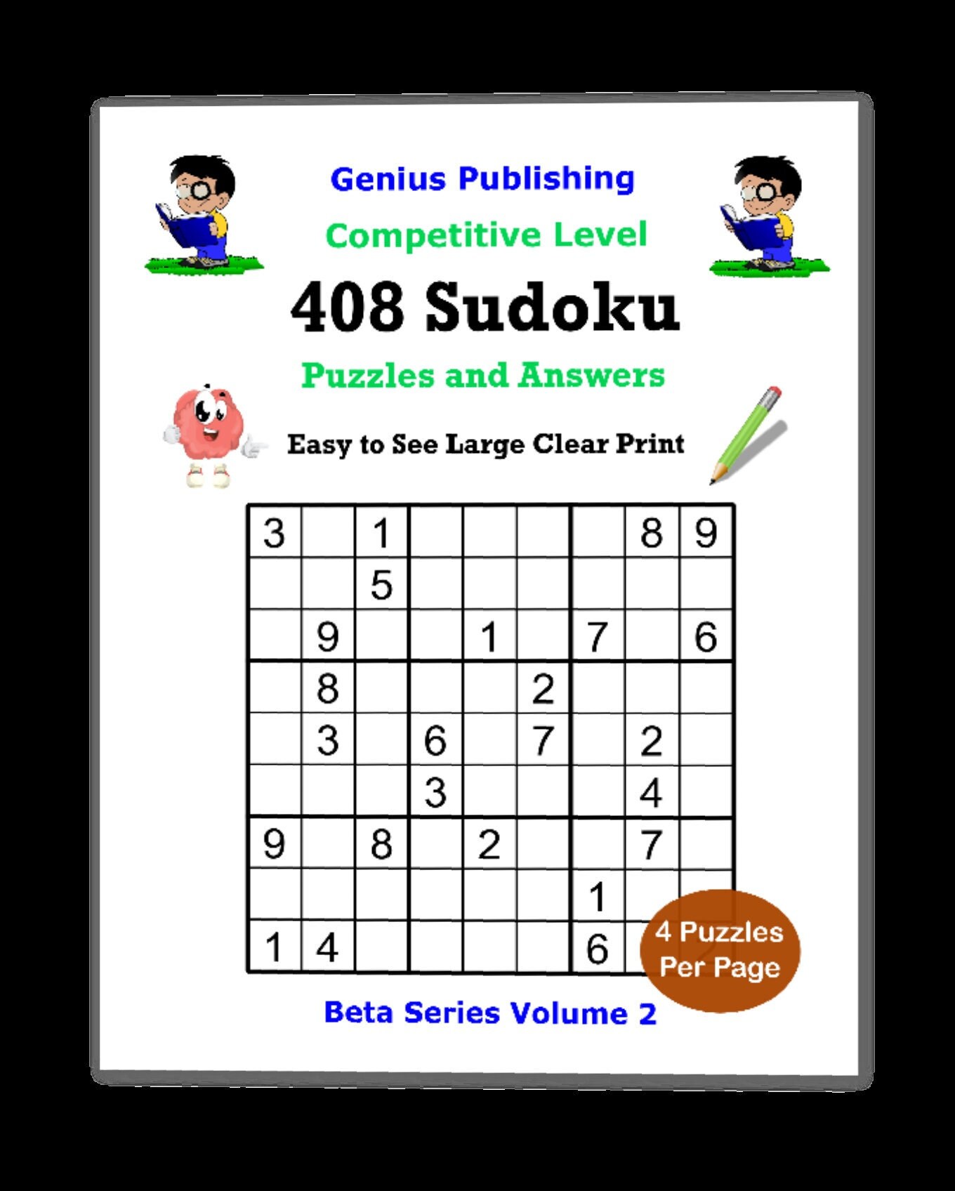 408 sudoku puzzles and answers competitive level edition 2 etsy