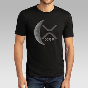 Ripple (XRP) To The Moon Unisex Tee | XRP Tshirt | Ripple Tshirt | Cryptocurrency | HODL | Gift | Crypto |