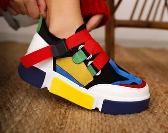 platform trainer sandals