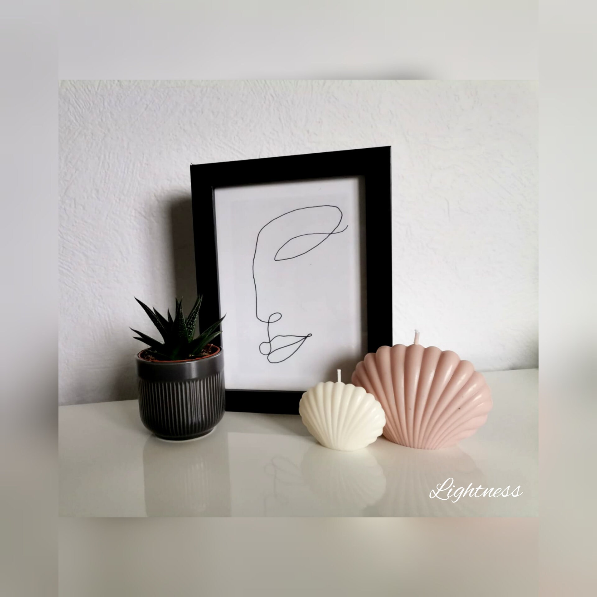 Bougie Grand Coquillage/Candle Big Shell