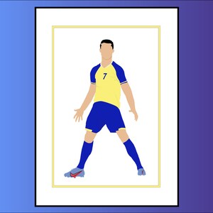 Christiano Ronaldo Al Nassr 2022-2023 Saudi Arabia Print