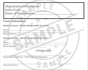 Customizable Event Registration Form Template: Digital Download for Planners & Organizers