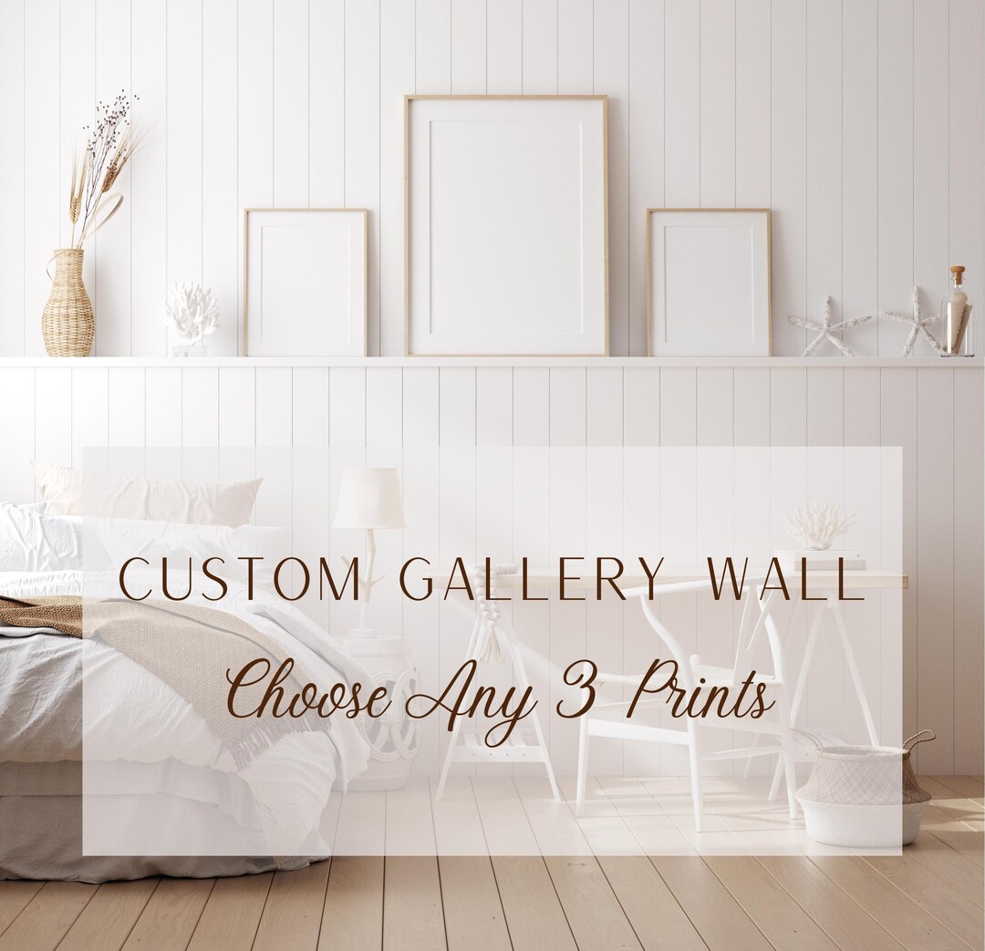 Wall Collage Kit Printable Wall Art for Floating Shelves - Etsy