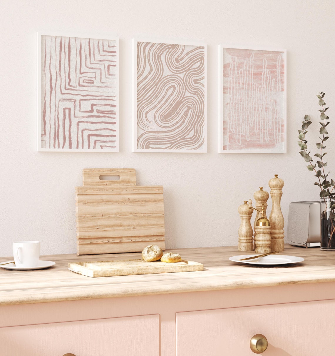 Wall Collage Kit Printable Wall Art for Floating Shelves - Etsy
