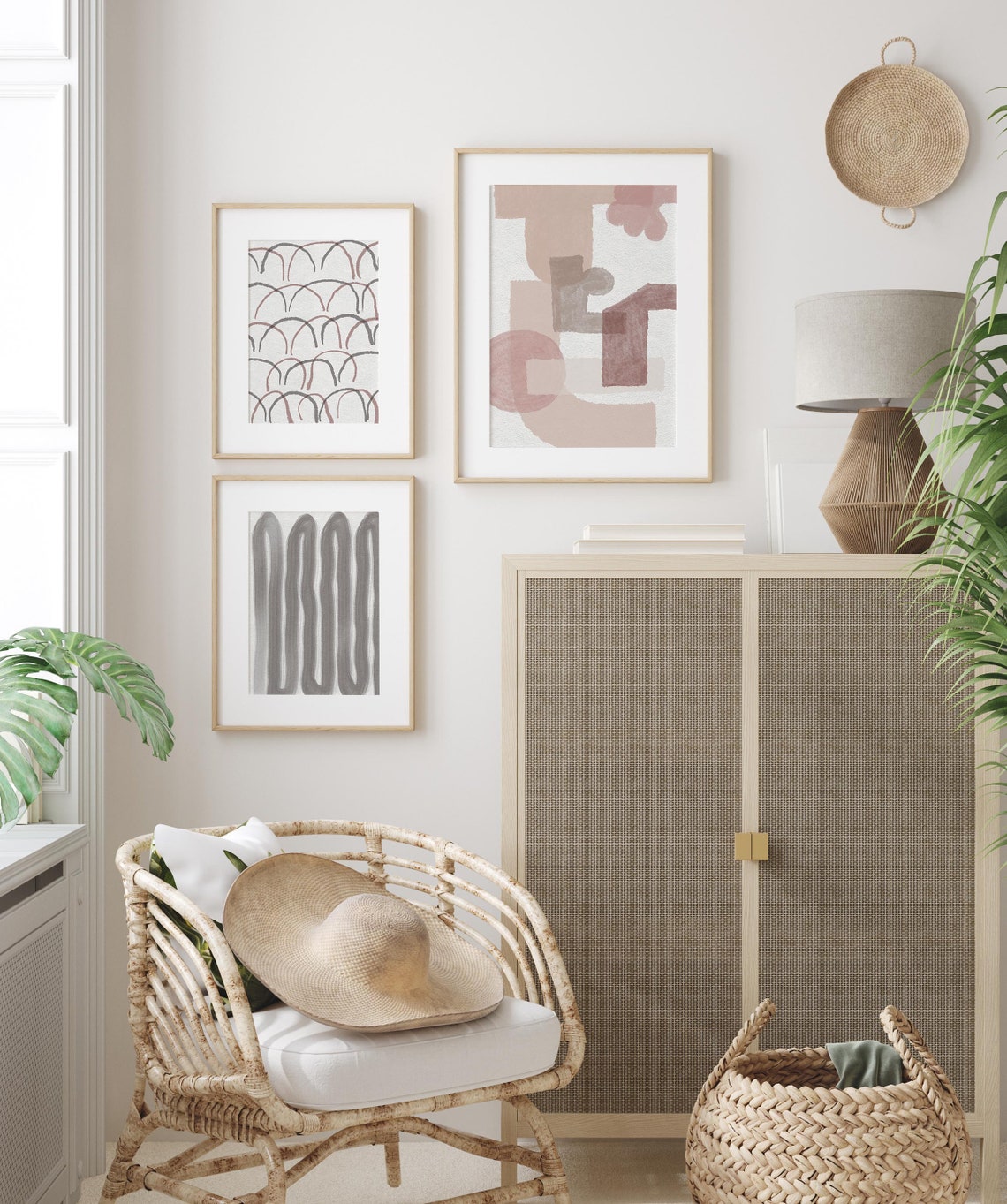 Wall Collage Kit Printable Wall Art for Floating Shelves - Etsy