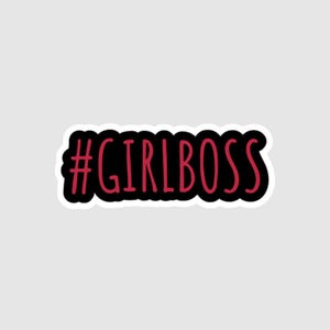 Vinyl Sticker | Girl Boss | Inspirational Sticker | Strong Women | Girl Boss Sticker | Empowerment Gift | Business Woman | Boss Lady