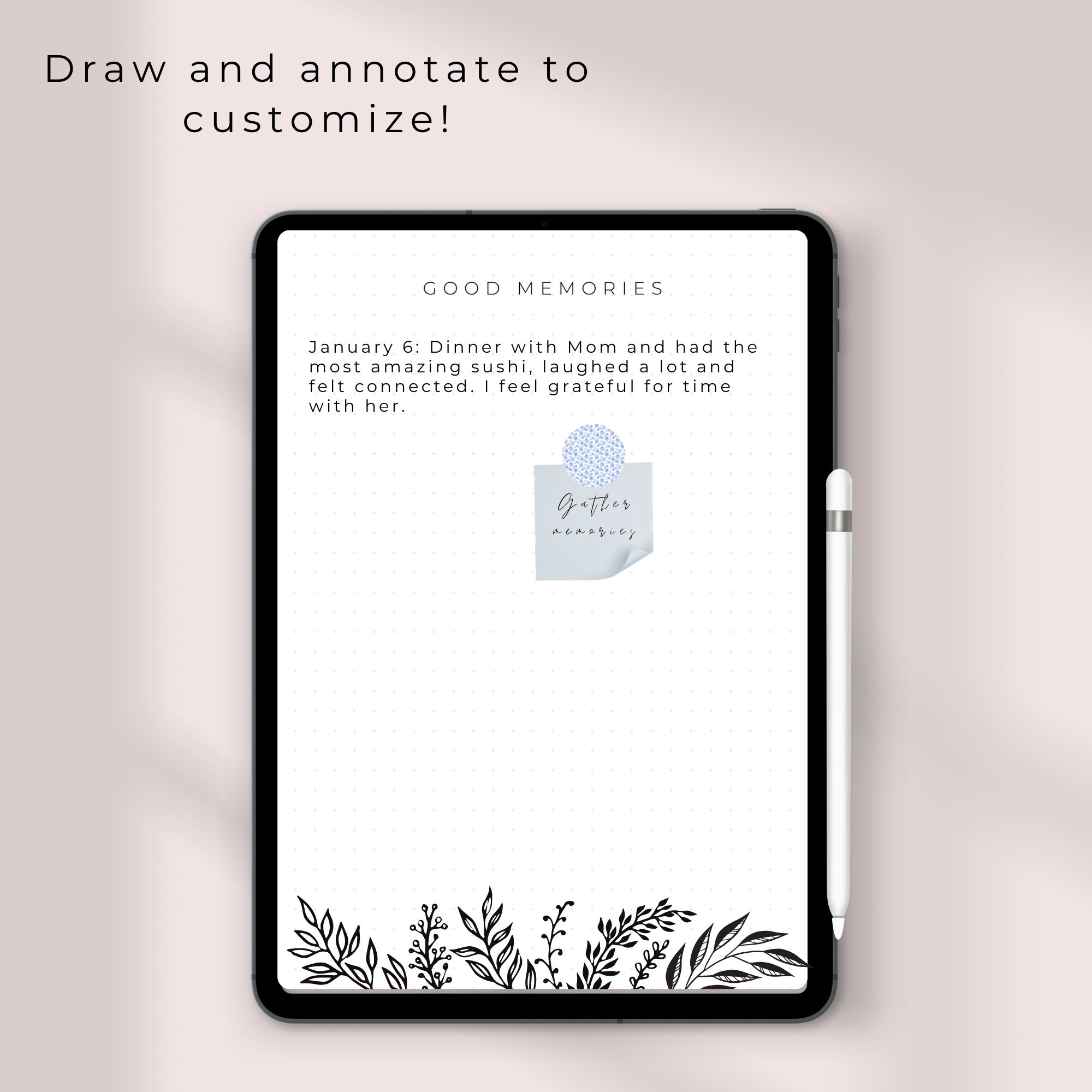 PREMADE BULLET JOURNAL Printable Goal Setting Workbook Bullet - Etsy