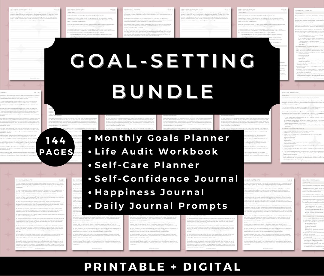 Dream Life Planner PDF | Goal Setting Workbook, Manifestation Journal ...
