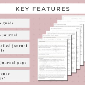 Writings prompts for your self love journey. This digital workbook includes guided journal prompts for self-help. Goodnotes journal prompts that can also be printed. Includes journal prompt worksheets, selflove checklist and a journaling page.