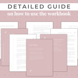 50 page digital journaling workbook for your personal development plan for manifesting your goals. This is also a printable workbook that includes guided journal prompts and questions to audit your life so that you can set 2023 goals by category