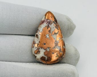 Natural Copper Dolomite Cabochon, Loose Copper Dolomite Gemstone, Hand Polish Dolomite Stone Multiple Choice Listing