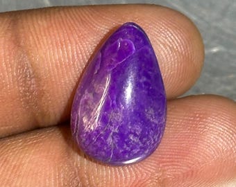 Natural Sugilite Cabochon Freeform Pendant Material | Pink Purple Sugilite | Gemstone for Custom Jewelry Making | Unique Gift